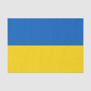 Seda Papel tisú de Ucrania, papel tisú de la bandera de