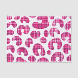 Seda Papel tisú escocés con estampado de leopardo en ta