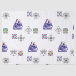 Seda Papel tisú Kaleidoscopio de Escultura de Observado
