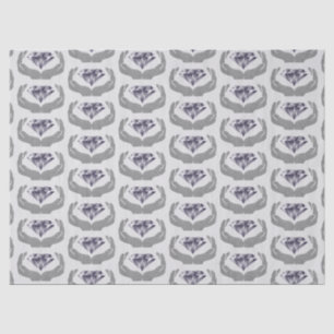 Seda Papel tisú para boda Manos de Diamante