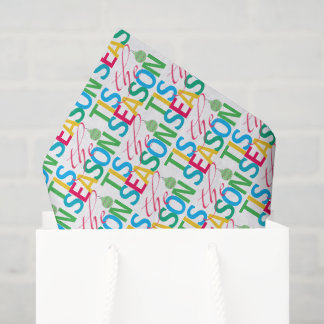 Seda Papel tisú para fiestas de la temporada