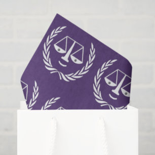 Seda Papel tisú regalo de graduación de facultad de der
