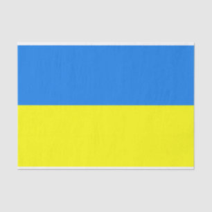 Seda papel tisular de bandera ukraina
