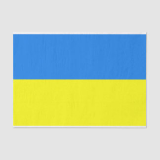 Seda papel tisular de bandera ukraina
