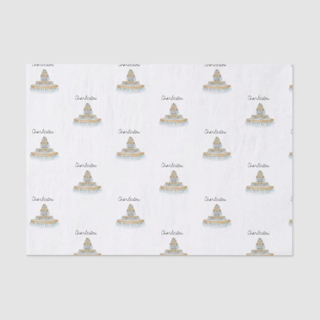 Seda Papel tisular de Charleston (Anverso)