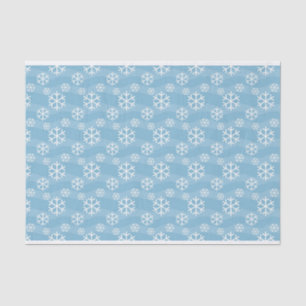 Seda papel tisular de copos de nieve