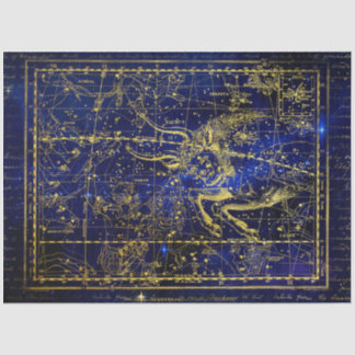 Seda papel tisular de la constelación de taurus
