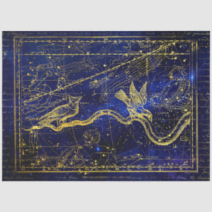 Seda papel tisular de la constelación zodiaca