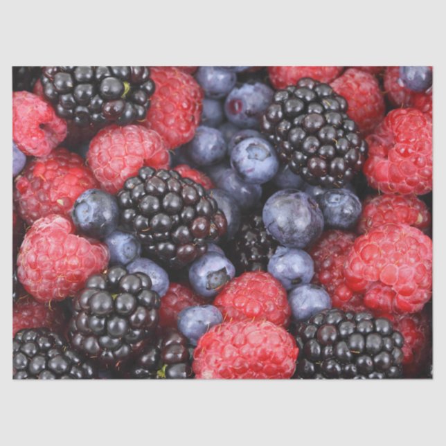 Seda papel tisular de las bayas (Anverso)