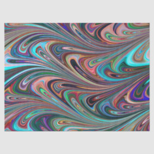 Seda papel tisular de los movimientos de arco iris