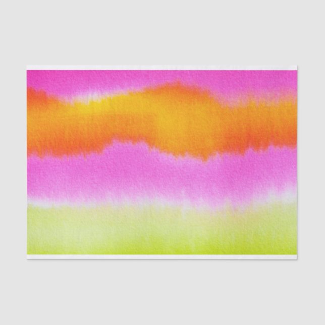 Seda papel tisular de neón de primavera (Anverso)