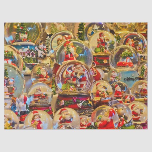 Seda papel tisular de santa globes (Anverso)