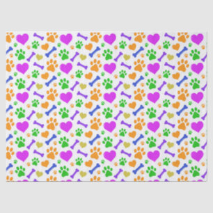 Seda Para El Papel De Tejido De Perros