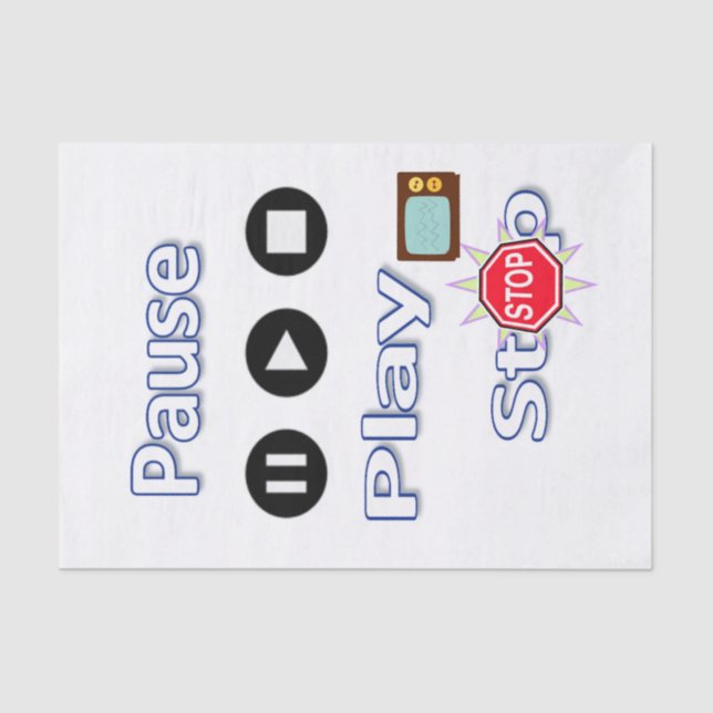 Seda Parada de pausa de papel de tono (Anverso)