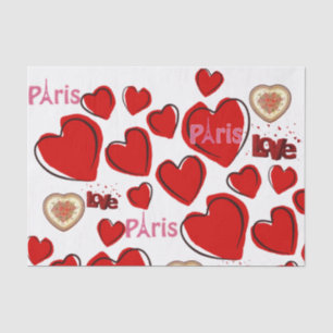 Seda París, papel de tema El día de San Valentín
