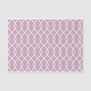 Seda PATRÓN DE ONDA ELEGANTE - Papel de tejido malva