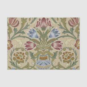 Seda Patrón de Papel Pintado Floral Brocado de William 