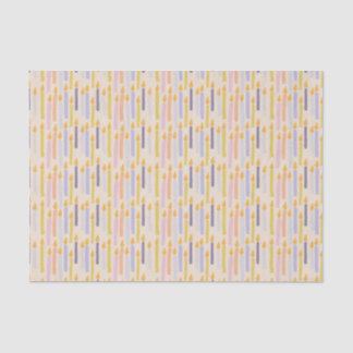 Seda Patrón de velas Pastel - Papel tisular caprichoso