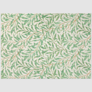 Seda Patrón Willow, Papel de tejidos William Morris