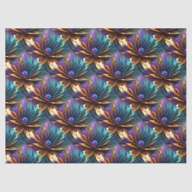 Seda Patrones abstractos 60 Papel de tejidos (Anverso)