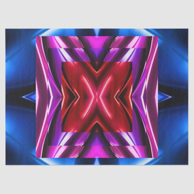 Seda Patrones abstractos 62 Opciones A-D Papel de tejid (Anverso)