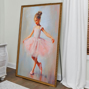 Seda Pequeña Ballerina Chica Papel Tejido de Desnudo