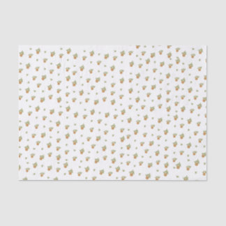 Seda Pequeño papel de tapete Naranja