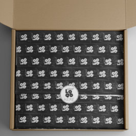 Seda Personalizado Modelo de logotipo comercial Papel d