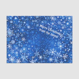 Seda Personalizado Papel de tejidos de nieve en el lago