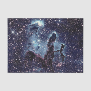 Seda Pilares de la creación Nebula Papel Tejido de piza