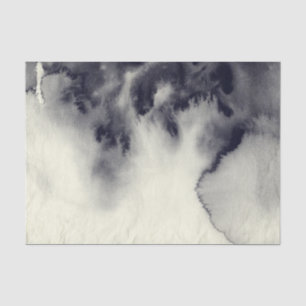 Seda Pintura abstracta de la tinta en textura del papel