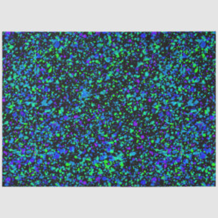 Seda Placa azul - Papel de tejidos