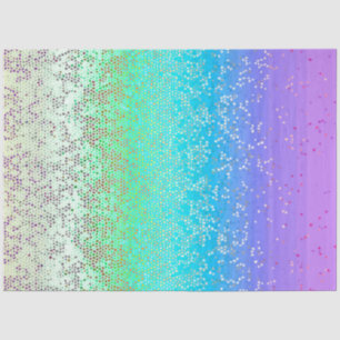 Seda Polvo estelar del Purpurina de papel tapón