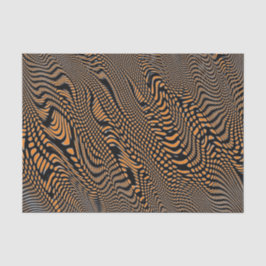 Seda PSIQUEDELICS NEGROS HALLOWEEN, papel de tejidos NA