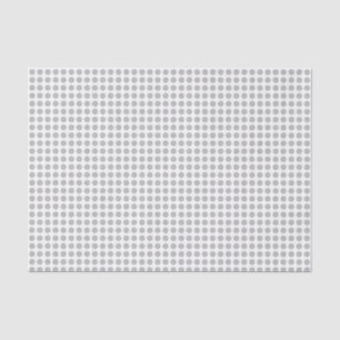 Seda Puntos grises sobre el papel de tejidos blancos