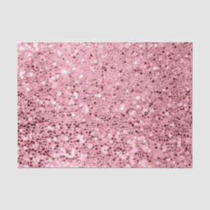 Seda Purpurina de envolver papel tapiz Rosa Gold