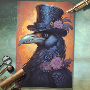 Seda Raven con papel de deshielo de Hat 3 superior