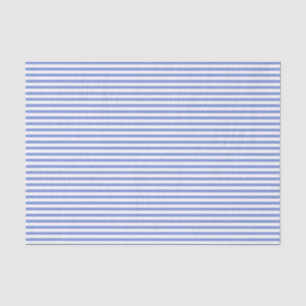 Seda Rayas finas azules y blancas - Papel de tejidos