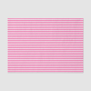 Seda Rayas finas rosadas y blancas - Papel de tejidos