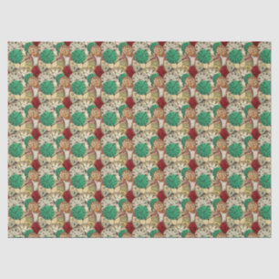 Seda Reloj vintage Papel de tejidos