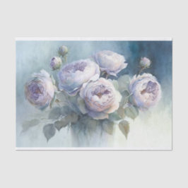 Seda Rosas de col en papel de desmenudeo