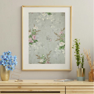 Seda Rosas de invierno descifran papel de tema