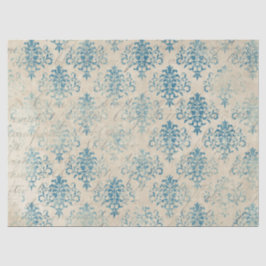 Seda Serie de Papel Azul Efímero Diseño 19
