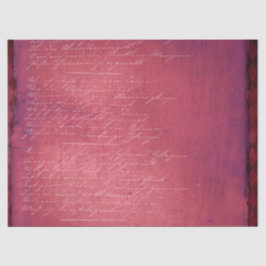 Seda Serie de Papel Burgundy Efímero Diseño 5