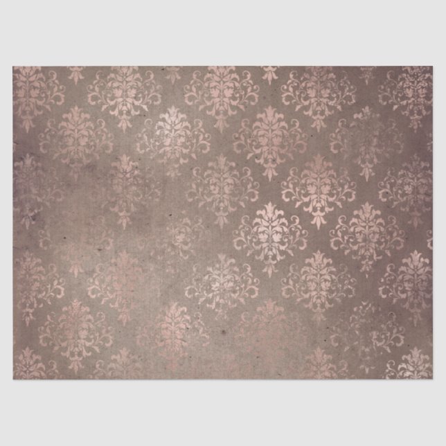Seda Serie de Papel de Oro Rosa Efímero Diseño 17 (Anverso)