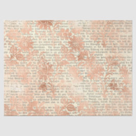 Seda Serie de Papel de Oro Rosa Efímero Diseño 9