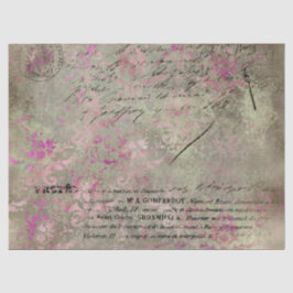 Seda Serie de Papel Deteriorado Ephemera Diseño 1