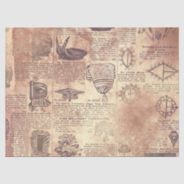 Seda Serie de Papel Deteriorado Ephemera Diseño 15