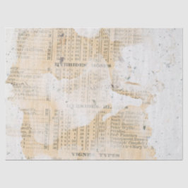 Seda Serie de Papel Deteriorado Ephemera Diseño 3