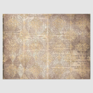 Seda Serie de Papel Dorado Efímero Diseño 20